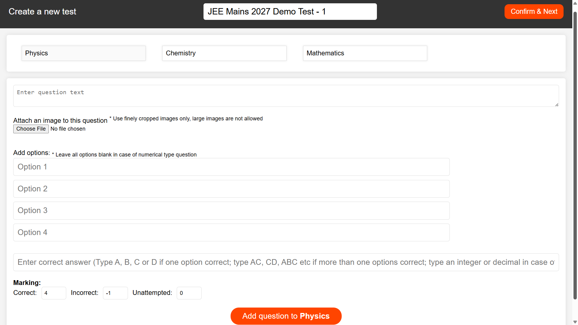 Teacher dashboard preview